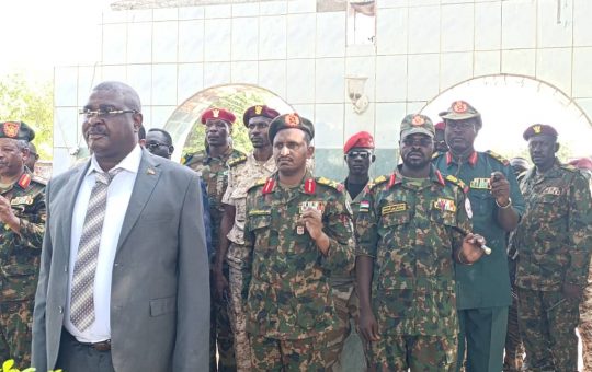 السودان – “الفضاء نيوز”:  *”عضو السيادي صلاح الدين رصاص” يشيد بالتنسيق المحكم بين مختلف القوات بكسلا*