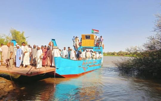 السودان – “الفضاء نيوز”:  *بجهد شعبي بلغ (٢٠٠) مليار والي الشمالية يدشن عٓبارة صاي بالشمالية*