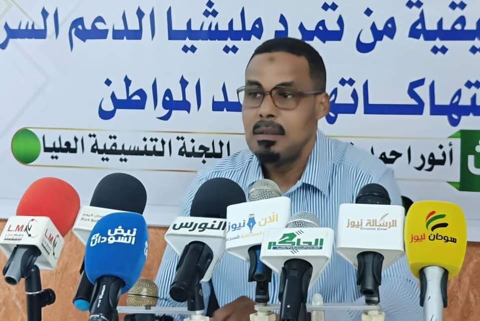 السودان -“الفضاء نيوز”: تنسيقية المحاميد: الفيتو الروسي نقل الملف السوداني إلى اطار آخر من العلاقات الدولية والاقليمية