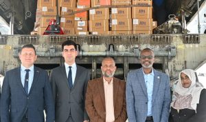 السودان – “الفضاء نيوز”:  *طائرة مساعدات إنسانية وطبية تركية لمكافحة الكوليرا بالسودان*
