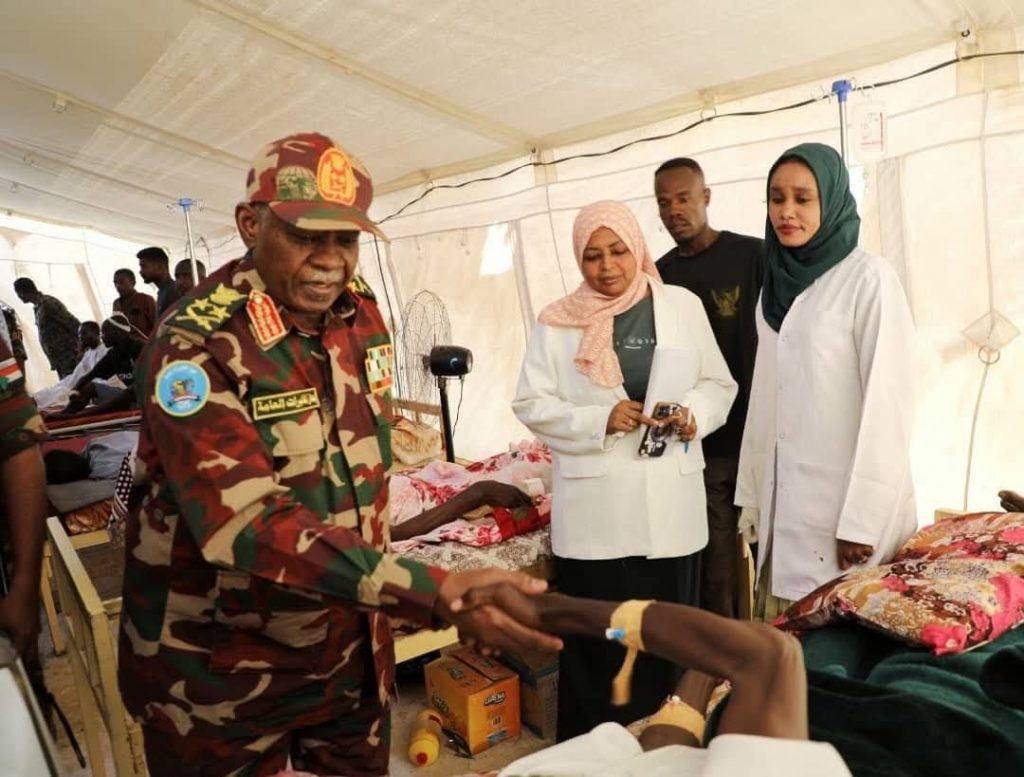 مفضل”يتفقد جرحي ومصابي معركة الكرامة وعدداً من المرافق العامة بولاية الخرطوم*