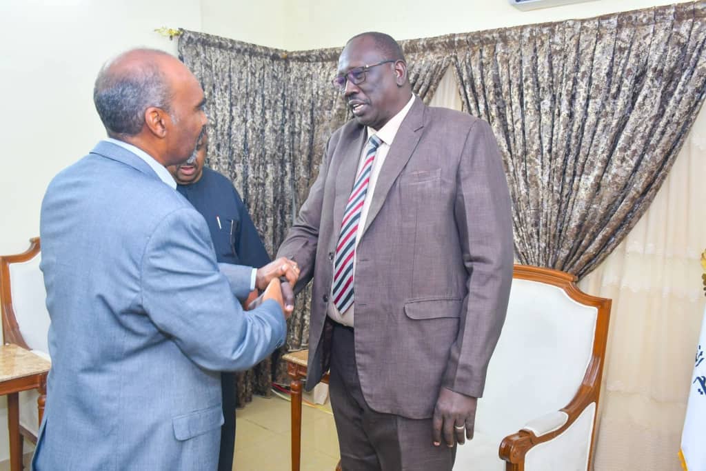 السودان – الفضاء نيوز :  *حاكم إقليم النيل الأزرق يستقبل مدير جهاز الأمن الجديد بالإقليم* 