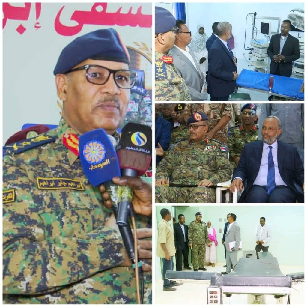 السودان – “الفضاء نيوز” : *الفريق مهندس إبراهيم جابر يشهد افتتاح مستشفى ابن سيناء التخصصي بالخرطوم*