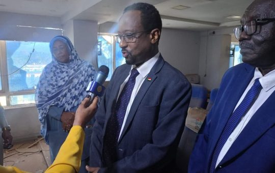 السودان – الفضاء نيوز : *”الإعيسر” يتفقد مبنى سونا بالخرطوم ويثني على الوكالة والعاملين بها في دعم معركة الكرامة*   