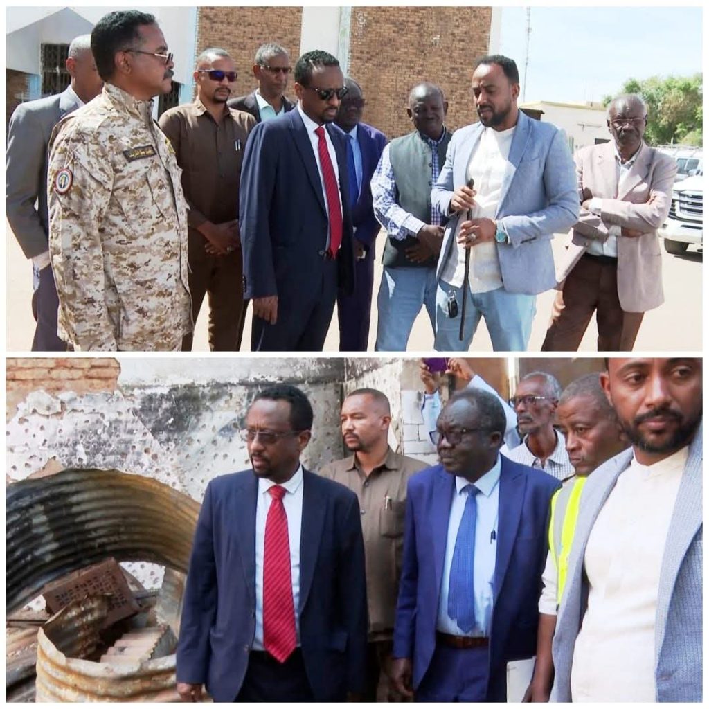 السودان – الفضاء نيوز”: *”الإعيسر” يقف على حجم الدمار الذي لحق بالهيئة القومية للاذاعة والتلفزيون بأمدرمان*