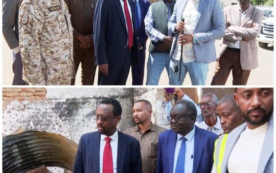 السودان – الفضاء نيوز”: *”الإعيسر” يقف على حجم الدمار الذي لحق بالهيئة القومية للاذاعة والتلفزيون بأمدرمان*