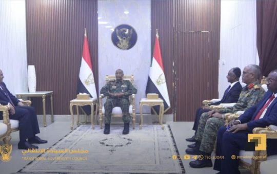 السودان – “الفضاء نيوز” : *”البرهان” يوجه بترقية وتطوير العلاقات السودانية الصينية* 