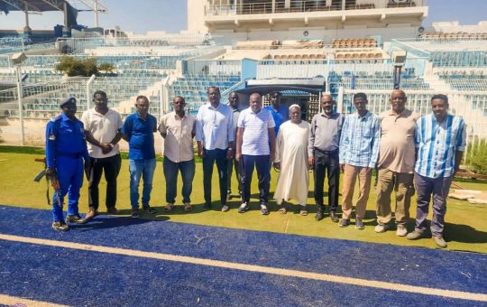 السودان – “الفضاء نيوز”: *رئيس مجلس نادي الهلال يقف على حجم الاضرار بمنشآت النادي*