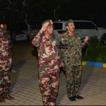 السودان – “الفضاء نيوز”: *نائب مدير جهاز الأمن والمخابرات العامة يزور الفرقة 19 مشاة بمروي ويطمئن على الموقف الأمني*   