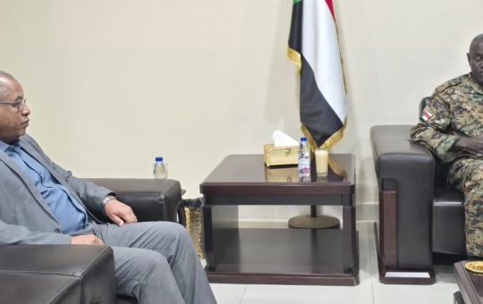 السودان – “الفضاء نيوز “: *الامين العام لديوان الزكاة يلتقي والي الخرطوم* 
