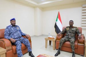السودان – “الفضاء نيوز”:  *”عضو مجلس السيادة كباشي يطلع على الأوضاع الأمنيه ويشيد بجهود الشرطه في تأمين الخرطوم*
