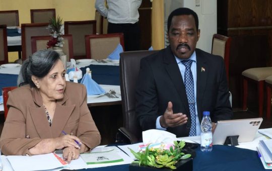 السودان – “الفضاء نيوز”: *”وزير الموارد البشرية” يترأس اجتماع مجلس إدارة الصندوق القومي الوطني للمعاشات والتأمينات الاجتماعية*