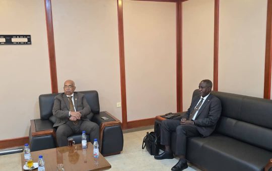 السودان – “الفضاء نيوز”: *”وزير الطاقة” يلتقي محافظ البنك المركزي السوداني*