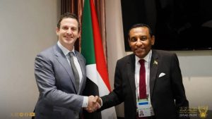 السودان – “الفضاء نيوز”: رئيس الوزراء يلتقي رئيس الشؤون العالمية لشركة غولدمان ساكس
