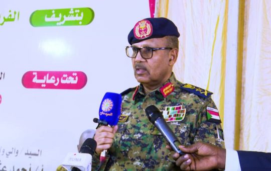 ​عضو مجلس السيادة الفريق إبراهيم جابر: المليشيا تتقهقر وقريباً سيشهد الشعب السوداني النصر النهائي*