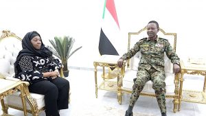 السودان – “الفضاء نيوز”: *”كباشي” ووزيرة الخارجية الليبيرية يبحثان العلاقات الثنائية وتعزيز التعاون بين البلدين*