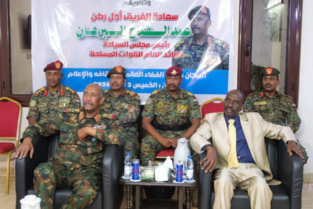 السودان – “الفضاء نيوز”: *البرهان يشيد بدور المبدعين والفنانين والصحفيين في “معركة الكرامة” ويدعو لتعزيز وحدة الصف الوطني*