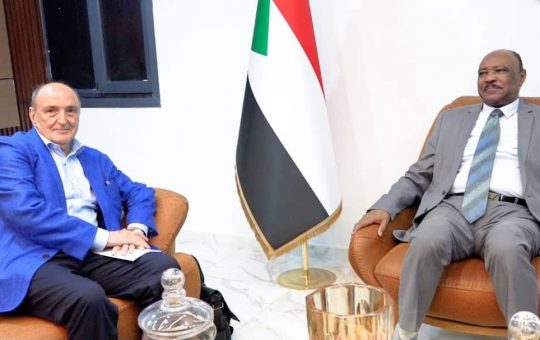 السودان – “الفضاء نيوز”: *وزير الخارجية والتعاون الدولي يستقبل وفد الاتحاد الأفريقي* 