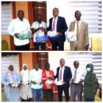 وزير الشباب والرياضة يدعم جامعة السودان ونادي الوحدة الحواتة بمعدات رياضية*