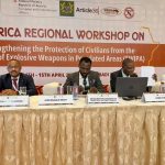 السودان يشارك في ورشة أفريقية بغانا حول حماية المدنيين من الأسلحة المتفجرة   