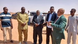 وزير الطاقة يتفقد محطة شندي للطاقة الشمسية و يعلن الشروع في إنشاء المحطة