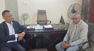 المدير العام الوزير المكلف لوزارة الثقافة ولاية الخرطوم يبحث مع مفوض الاستثمار رؤية وخطة الترويج للاستثمار* 