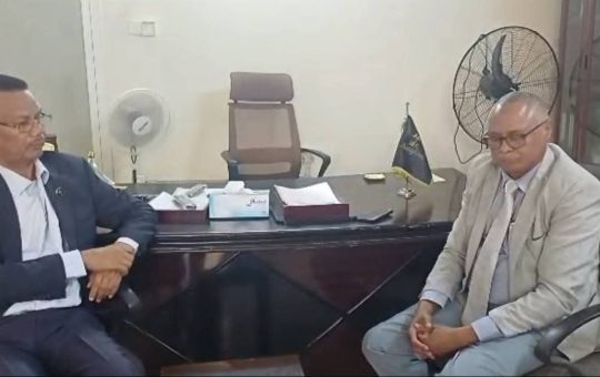 المدير العام الوزير المكلف لوزارة الثقافة ولاية الخرطوم يبحث مع مفوض الاستثمار رؤية وخطة الترويج للاستثمار* 