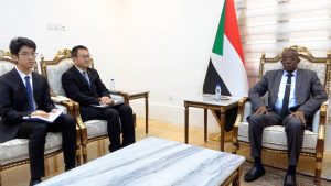السودان – “الفضاء نيوز”: *الفريق الركن محمد الغالي يلتقي القائم بأعمال السفارة الصينية بالسودان*