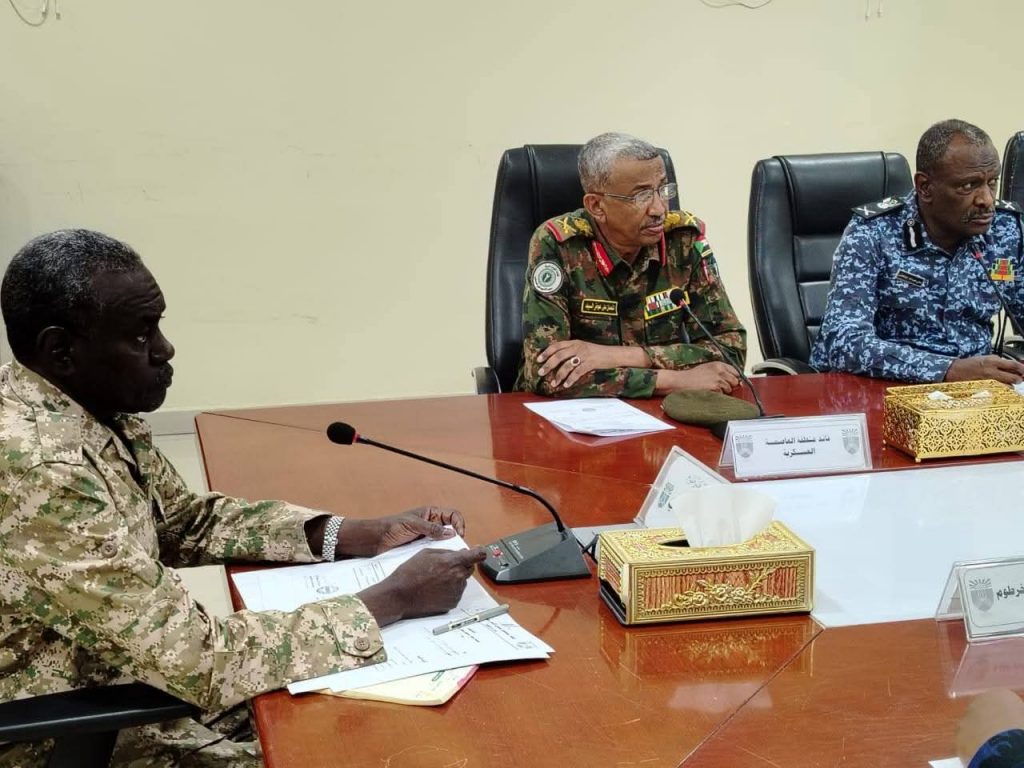 لجنة أمن الخرطوم تقف على نتائج العمليات التي نفذتها مكونات اللجنه*
