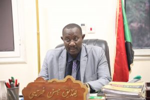 السودان – “الفضاء نيوز”:  *وزير التنمية الاجتماعية المكلف الأستاذ صديق حسن فريني يستقبل وفد منظمة الإنقاذ الدولية*