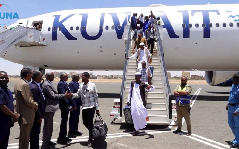 السودان – “الفضاء نيوز”: هبوط أول رحلة دولية مباشرة للخطوط الجوية الكويتية بمطار الخرطوم