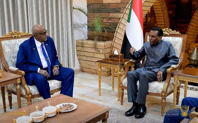 رئيس الوزراء يبحث مع نائب رئيس القضاء المسائل المشتركة بين الجهازين التنفيذي والقضائي