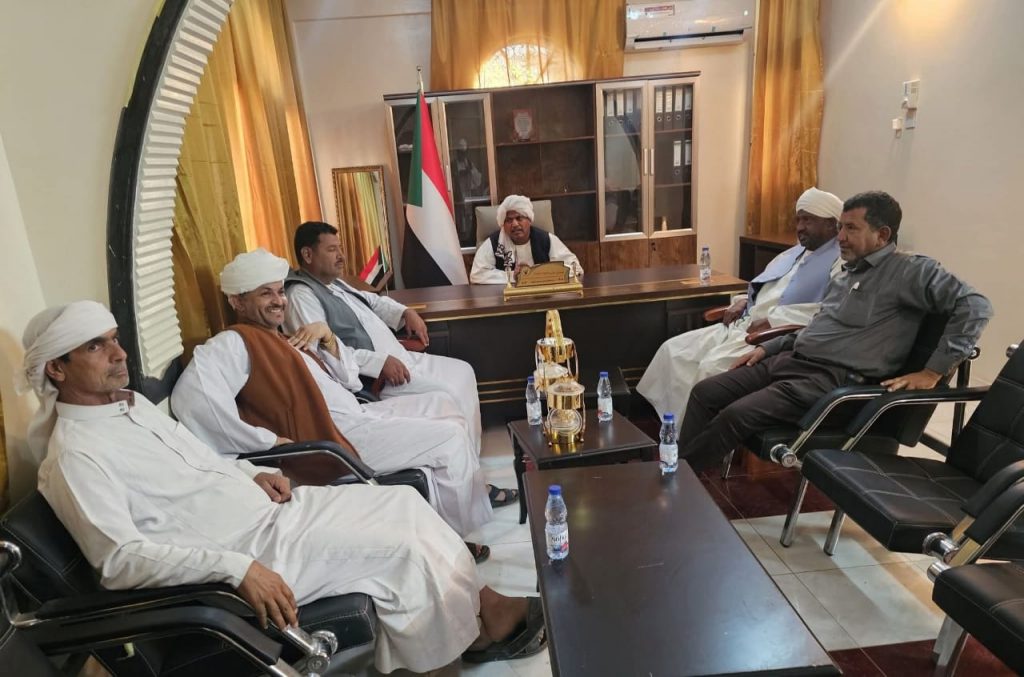 السودان – “الفضاء نيوز”: *الزعيم مصلح نصار يستقبل وكيل ناظر عموم قبائل ورئيس شوري الرشايده*