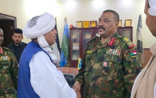 الخرطوم، – “الفضاء نيوز”: *مستشار رئيس الوزراء ووفد الرشايدة يؤكدون دعم سلاح الإشارة ببحري*