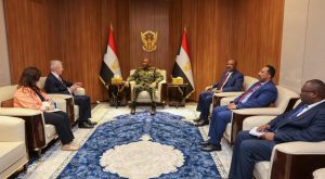 السودان – “الفضاء نيوز”: *رئيس مجلس السيادة الانتقالي يلتقي المبعوث الخاص للأمين العام للأمم المتحدة للسودان*