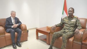 السودان – “الفضاء نيوز”: *عضو مجلس السيادة الفريق أول الركن كباشي يلتقي المبعوث الخاص للأمين العام للأمم المتحدة للسودان*