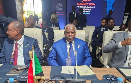 السودان – “الفضاء نيوز”: *مدير المخابرات العامة يشارك في أعمال “منصة مراكش” الأمنية بالمغرب*
