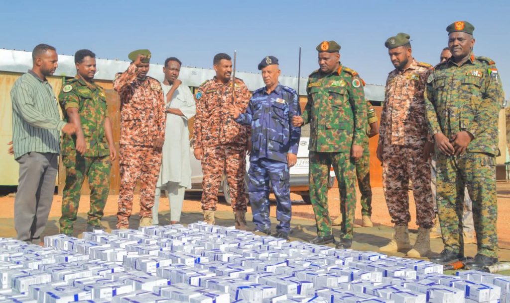 السودان – “الفضاء نيوز”: *الخلية الأمنية المشتركة بشندي تضبط اكثر من 256 ألف حبة مخدرة*
