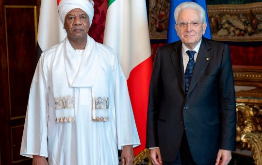 السودان – “الفضاء نيوز”: *د.عماد الدين ميرغني يقدم أوراق إعتماده سفيراً فوق العادة ومفوضاً للسودان لدى إيطاليا*