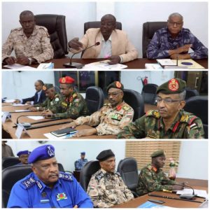 السودان – “الفضاء نيوز”: *لجنة ضبط الأمن وفرض هيبة الدولة تعقد اجتماعها رقم (٨) وتصدر عدداً من القرارات*