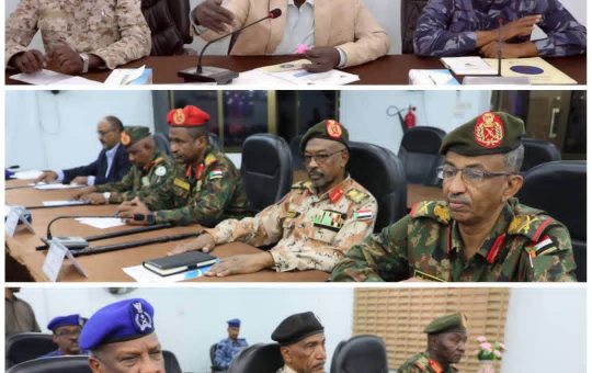السودان – “الفضاء نيوز”: *لجنة ضبط الأمن وفرض هيبة الدولة تعقد اجتماعها رقم (٨) وتصدر عدداً من القرارات*