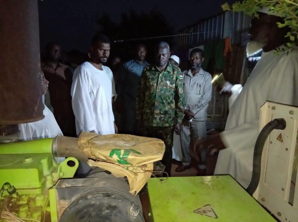 السودان – “الفضاء نيوز”: *والي الخرطوم يوجه بتنفيذ حلول إسعافية عاجلة لمشكلة مياه الحاره ٧٥ شرق إسكان كرري*