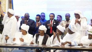 السودان – “الفضاء نيوز”: *الإدارات الأهلية والطرق الصوفية والقوى المجتمعية تبارك اتفاق الصلح والتعايش السلمي بين مكونات ولاية سنار*